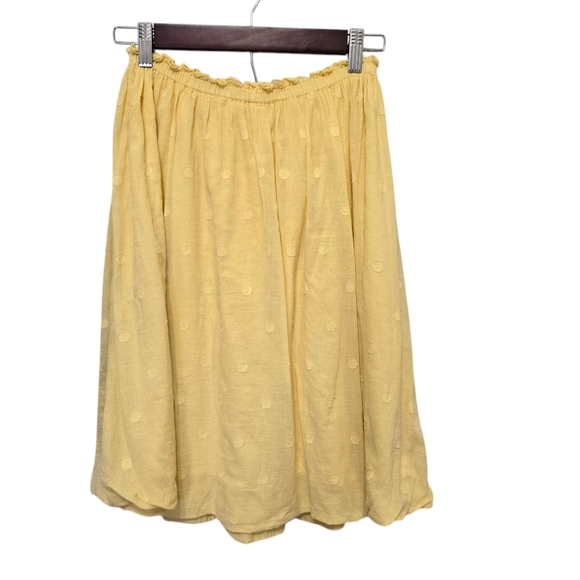 Velvet by Graham & Spencer Dresses & Skirts - Velvet by Graham & Spencer Yellow Boho Skirt Size S